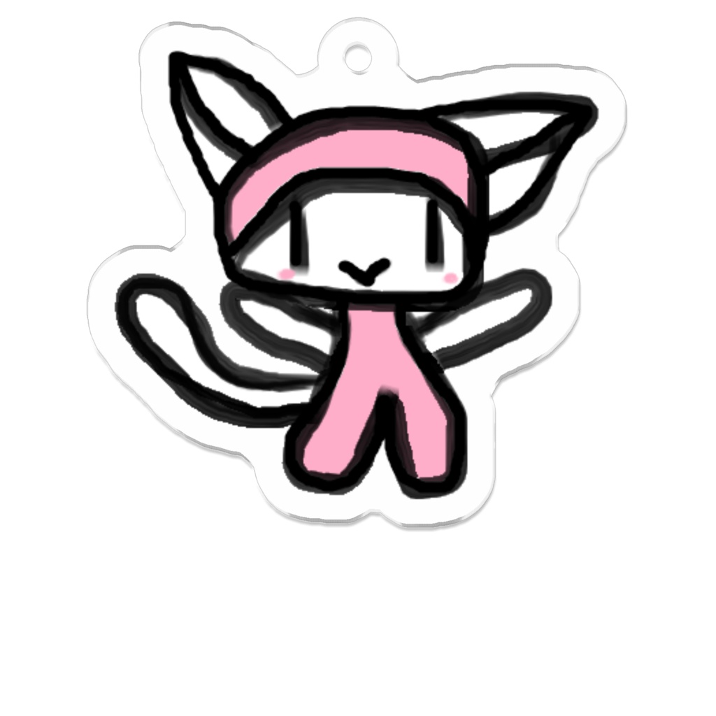 にゃんリーダー２（アクリルキーホルダー）