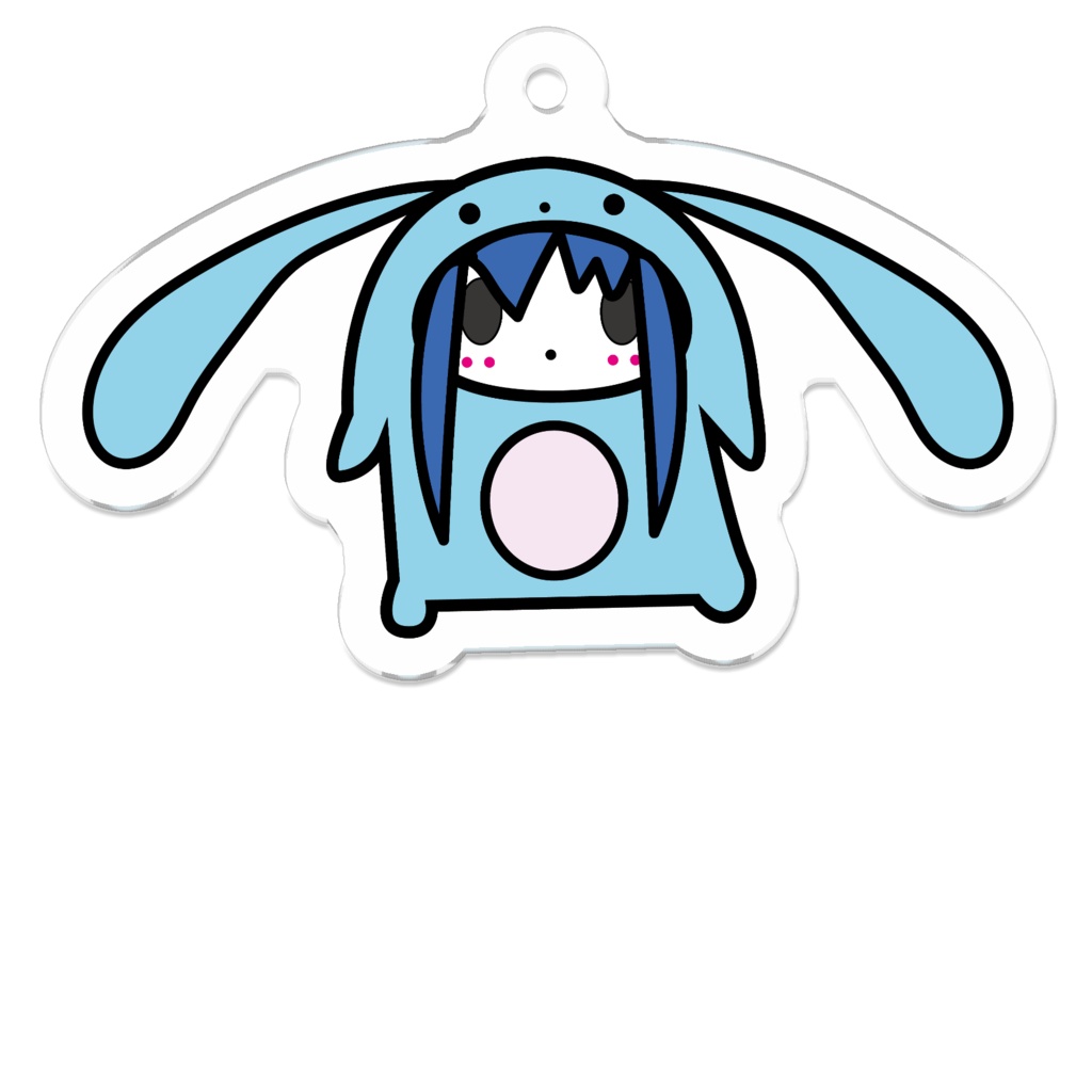 ガブうさ、ガブにゃ、ミニガブうさ（アクリルキーホルダー）
