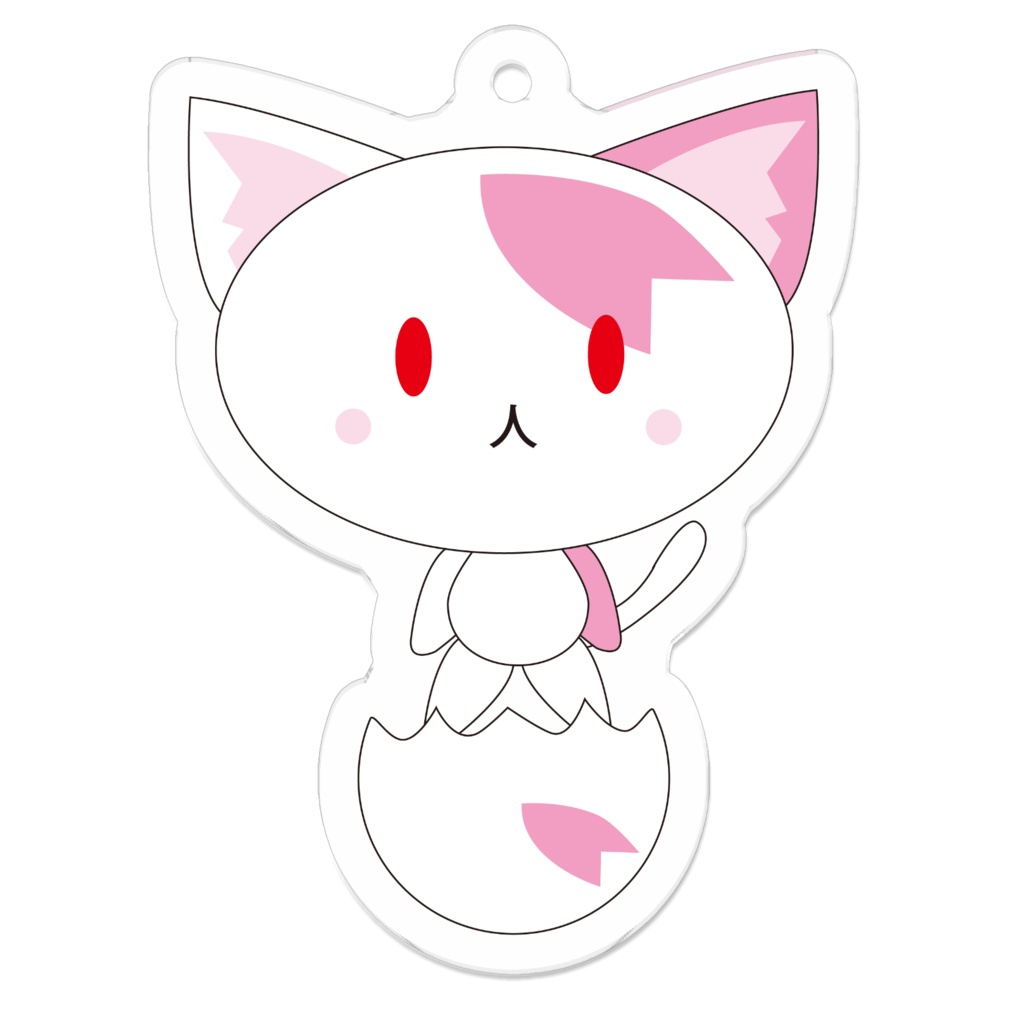 桜にゃんたま、夜桜にゃんたま（アクリルキーホルダー）