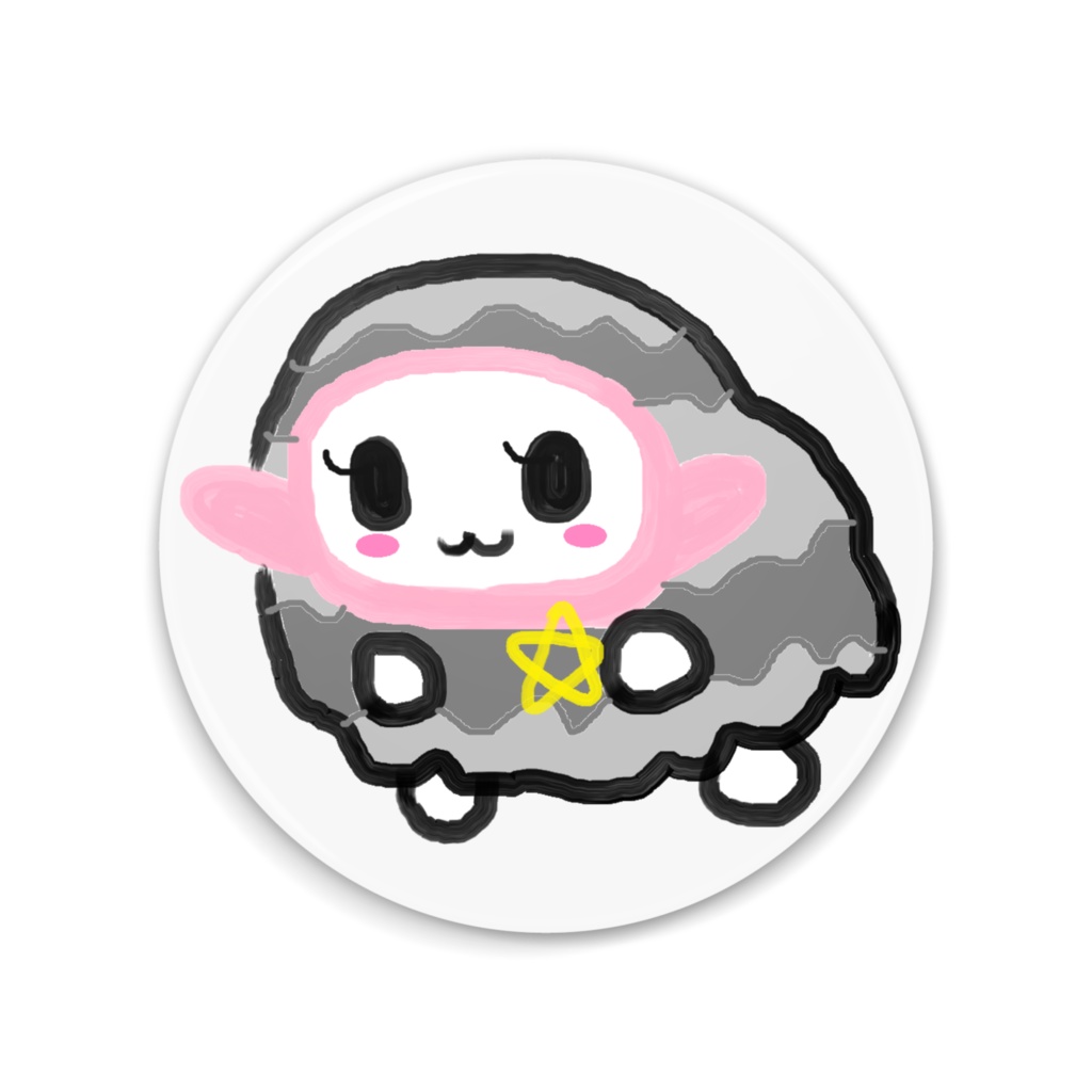 めぇクイーン（缶ミラー）