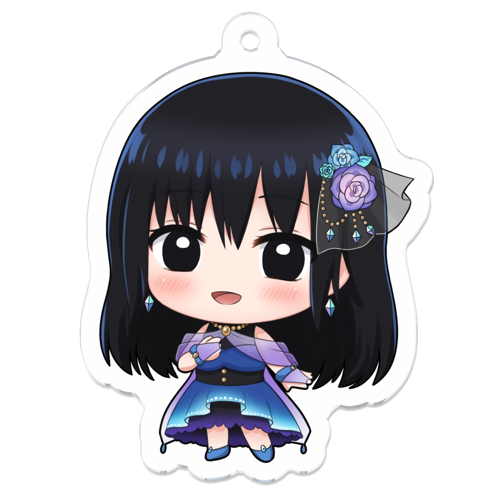 あかなさん版：ココロナの魂（アクリルキーホルダー）