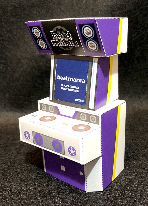 【5鍵】beatmania 筐体ペーパークラフト(2022 MODEL)