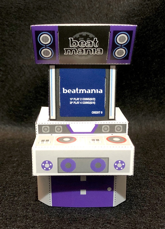 【5鍵】beatmania 筐体ペーパークラフト（2022 MODEL）