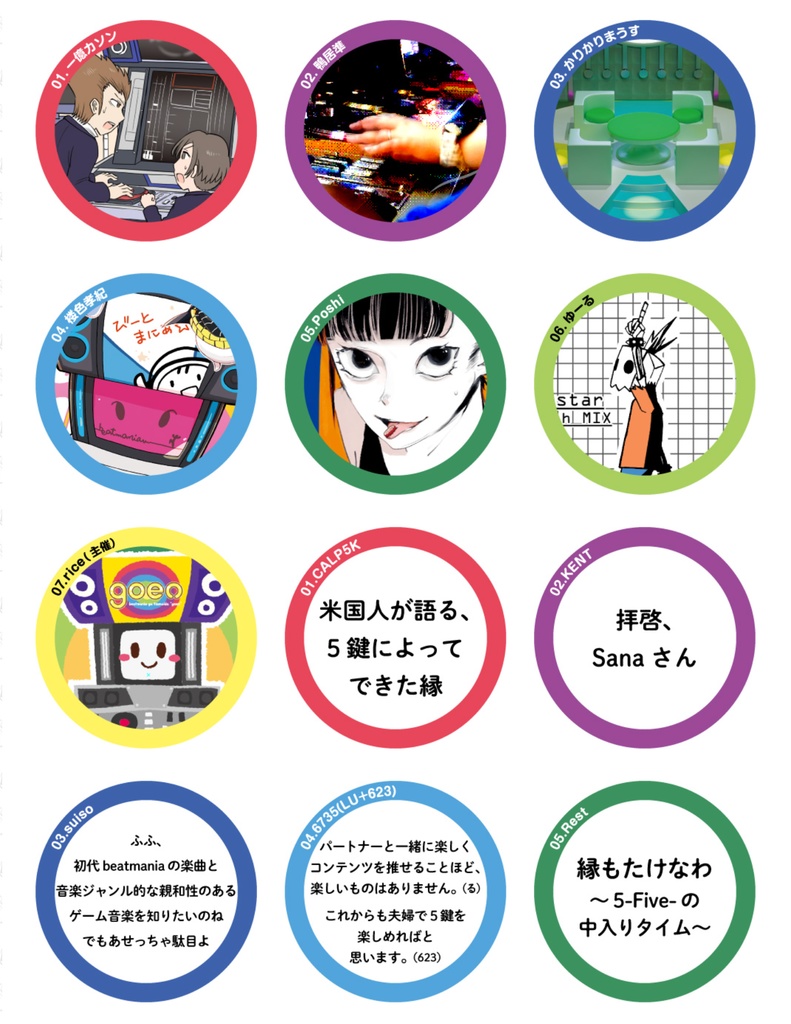 5鍵が繋いだ『ご縁』アンソロジー「goen」