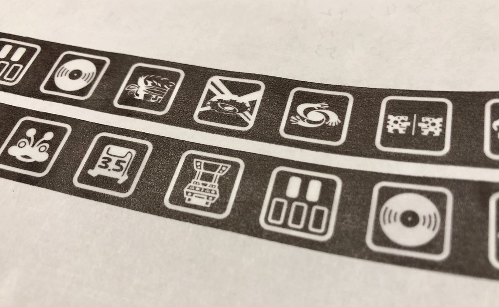 beatmania アイコンマスキングテープ