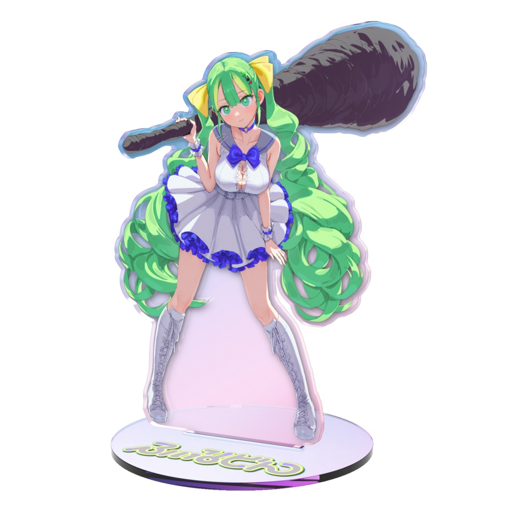 ふぃなどんでっかい棍棒アクスタ