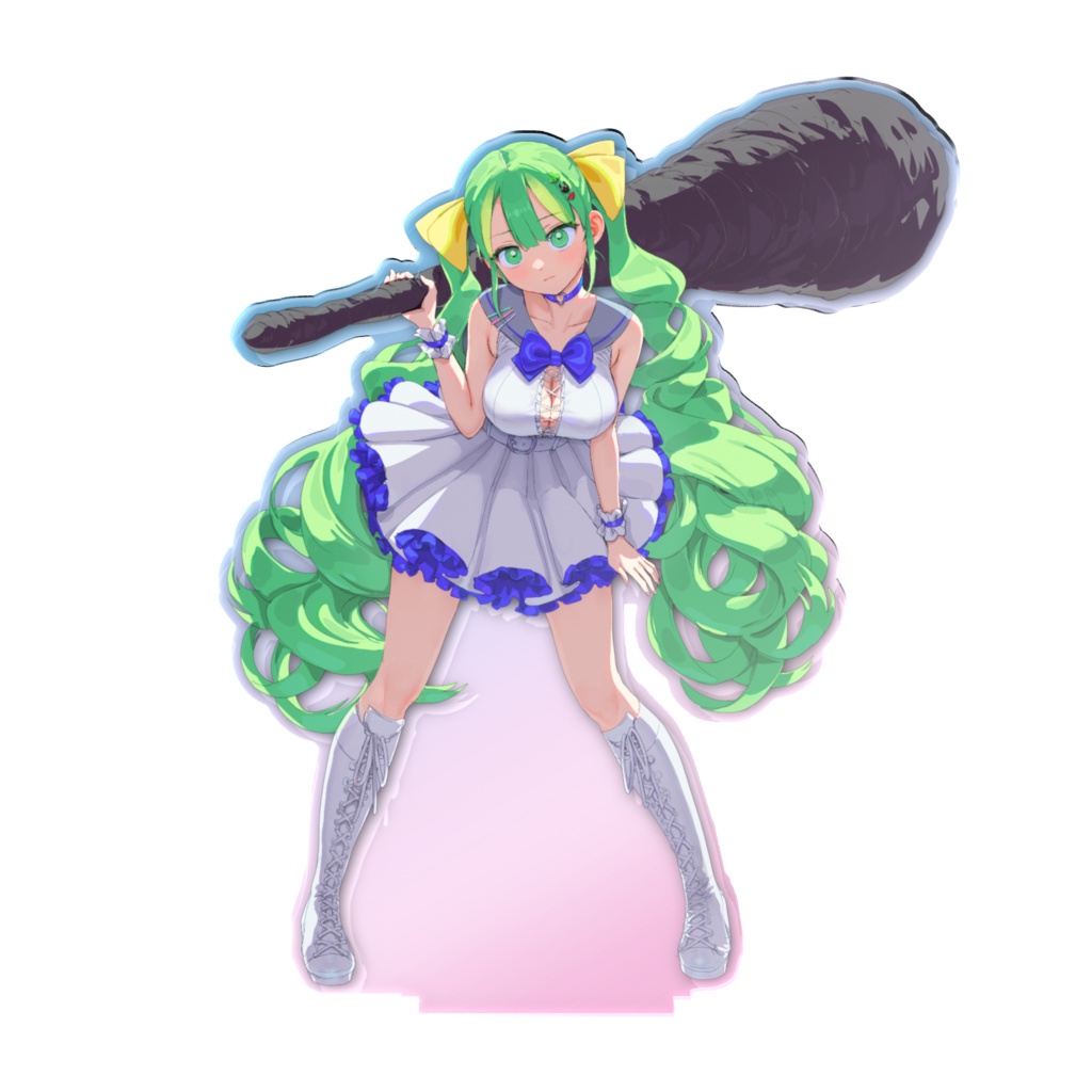 ふぃなどんでっかい棍棒アクスタ