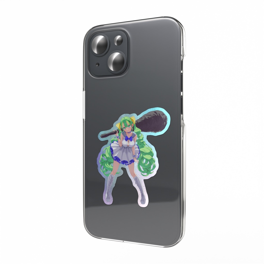 ふぃなどんでっかい棍棒ステッカー