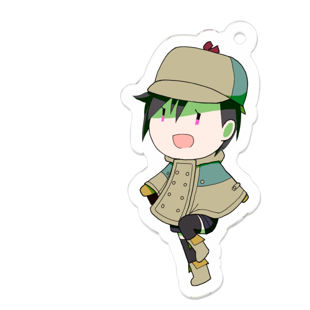 聖井戸アクリルキーホルダー