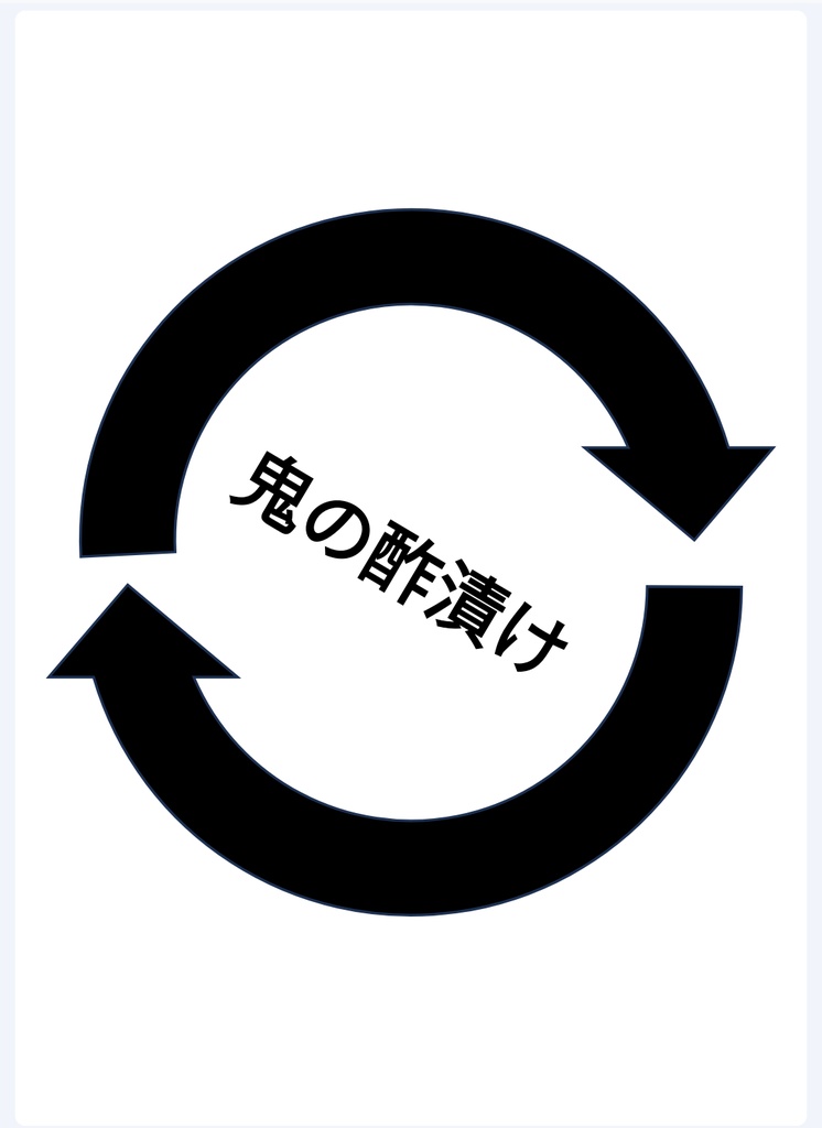 鬼の酢漬け
