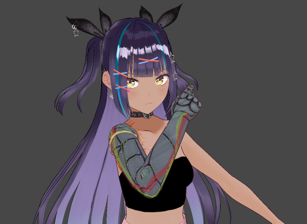 【無料配布】Vroid義手衣装