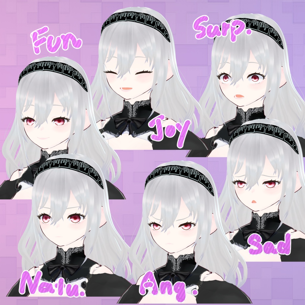 【VroidStudio】original avatar Spherically Articulated Girl【VRM】