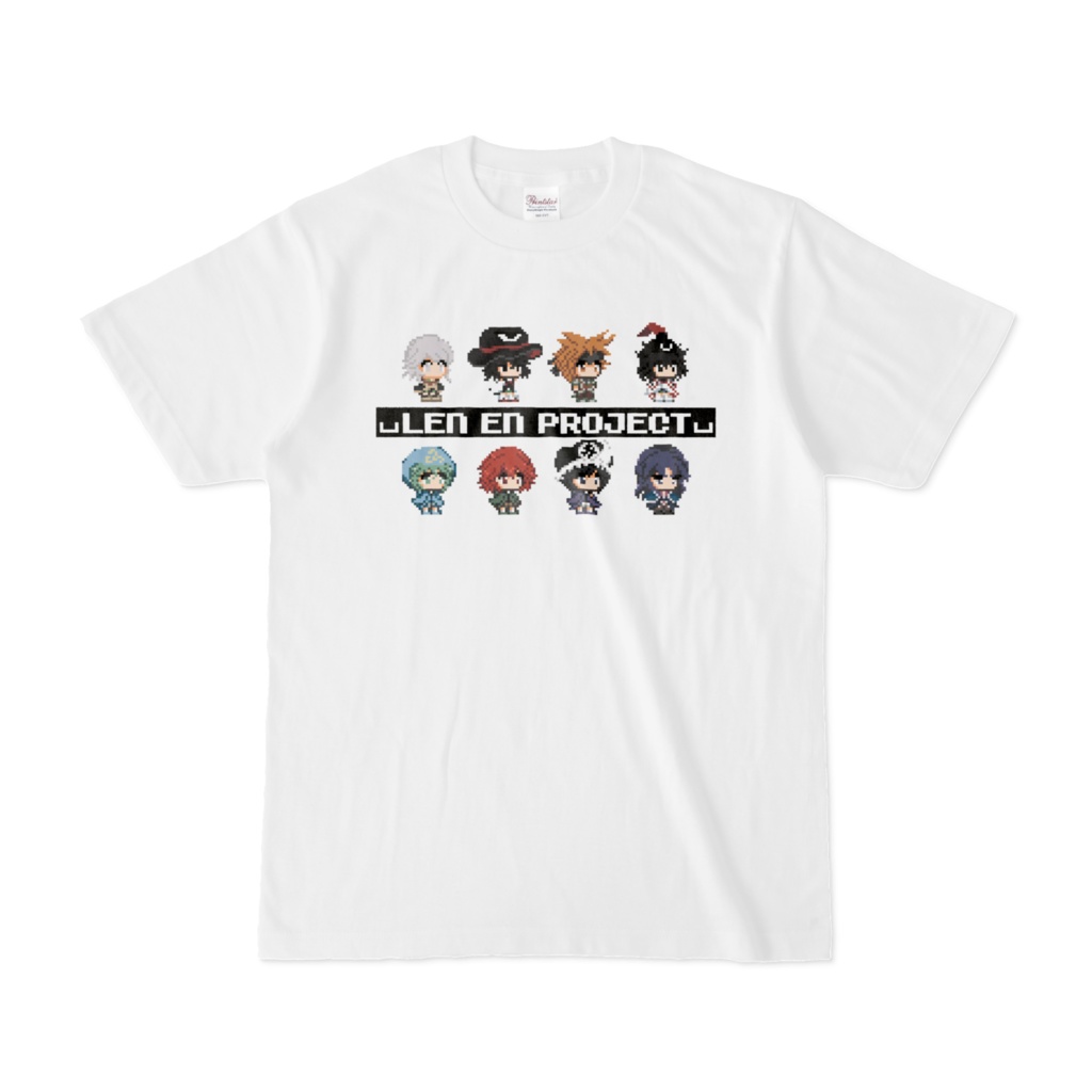 連縁无現里組ドット絵Tシャツ