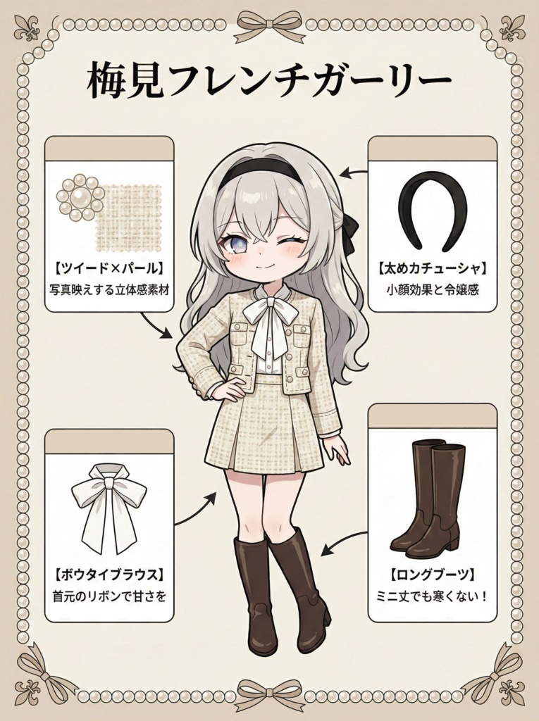 Firefly's Lookbook Vol.1 - Early Spring / 立春の日常スタイル -