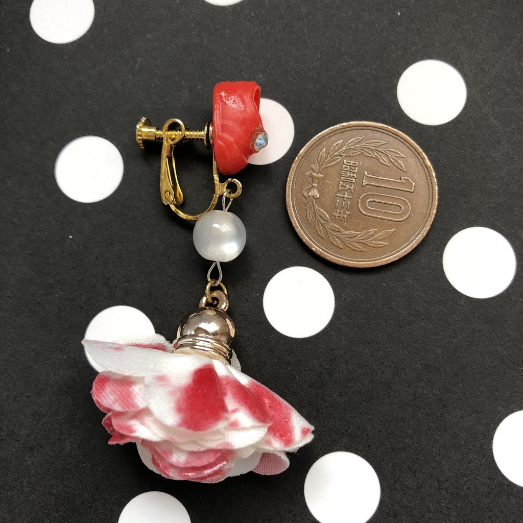 【1点物イヤリング】帰り道