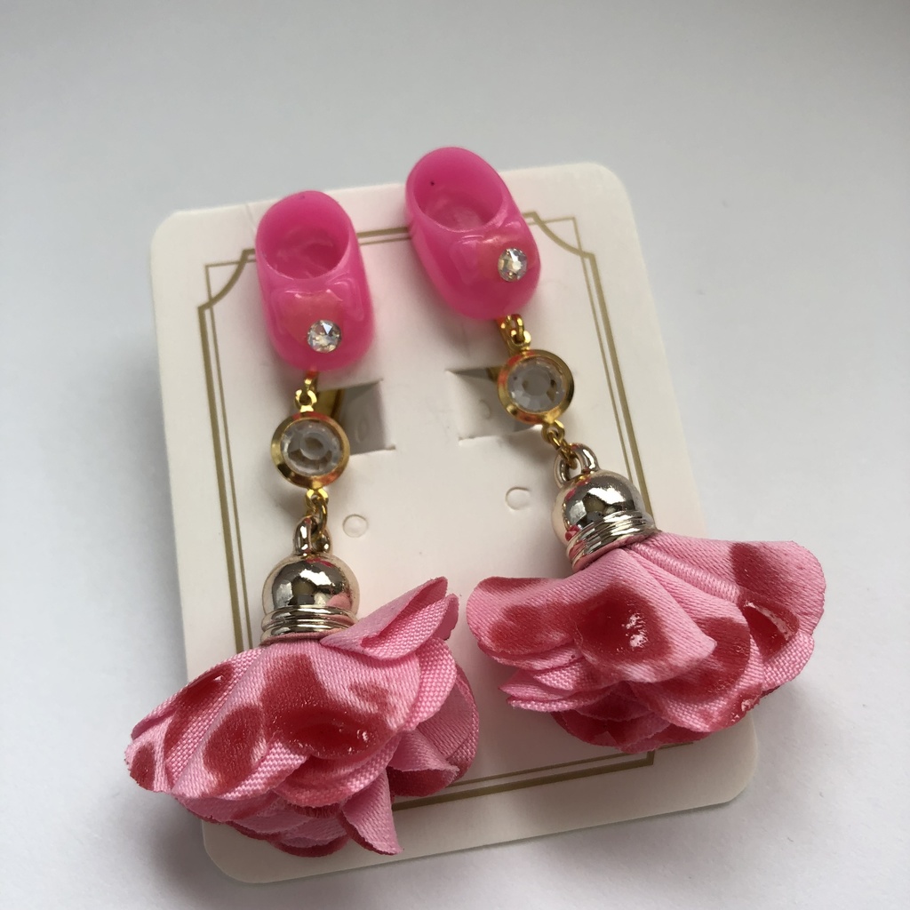 【一点物イヤリング】帰り道(色違い)