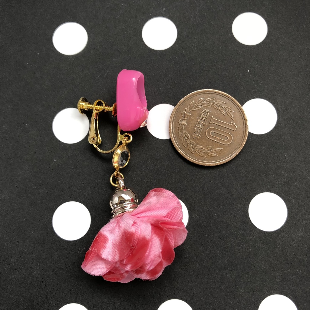 【一点物イヤリング】帰り道(色違い)