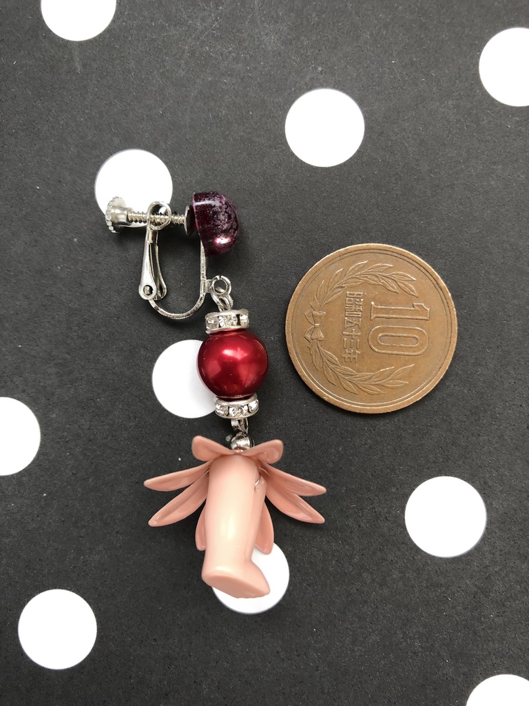 (イヤリング)チェリーパイ