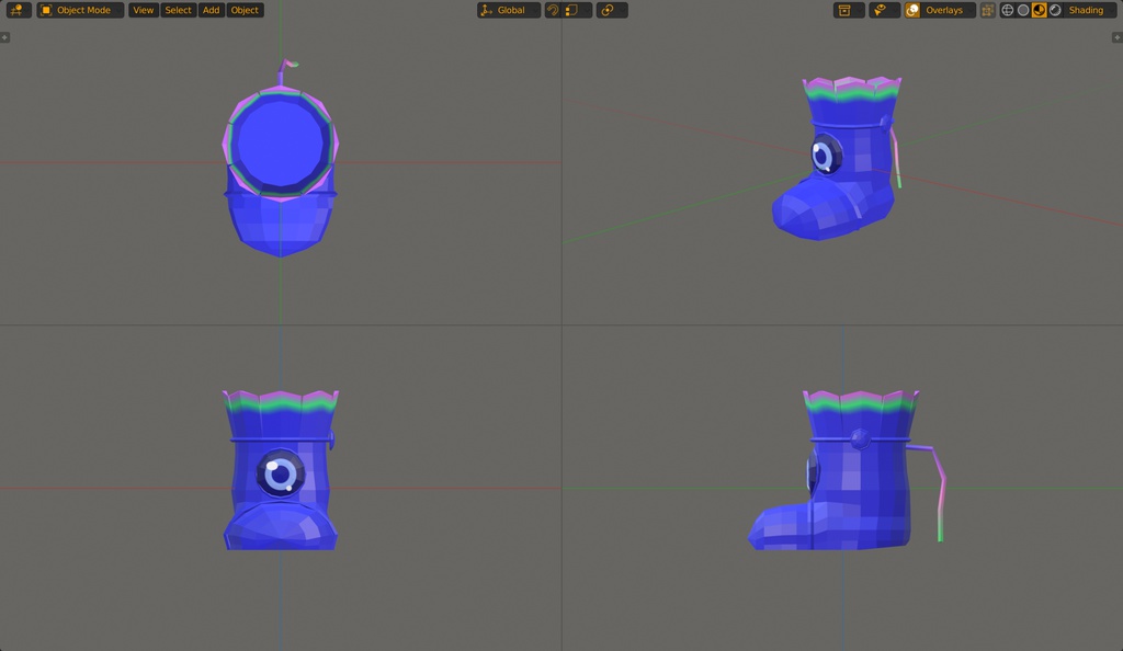 靴型セルリアン