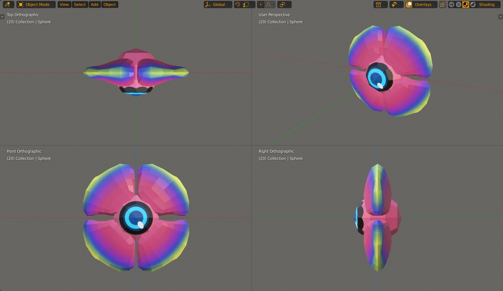 花型セルリアン