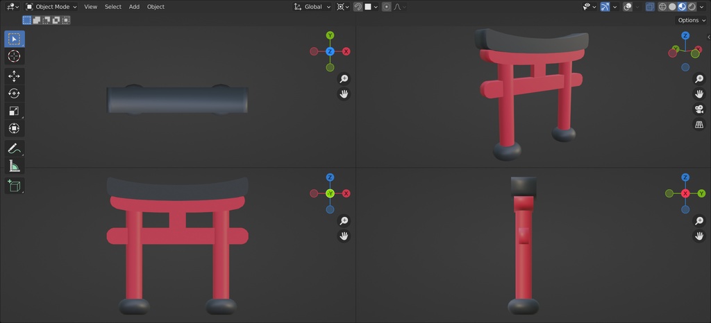 ⛩️/神社/shinto shrine/U+26E9