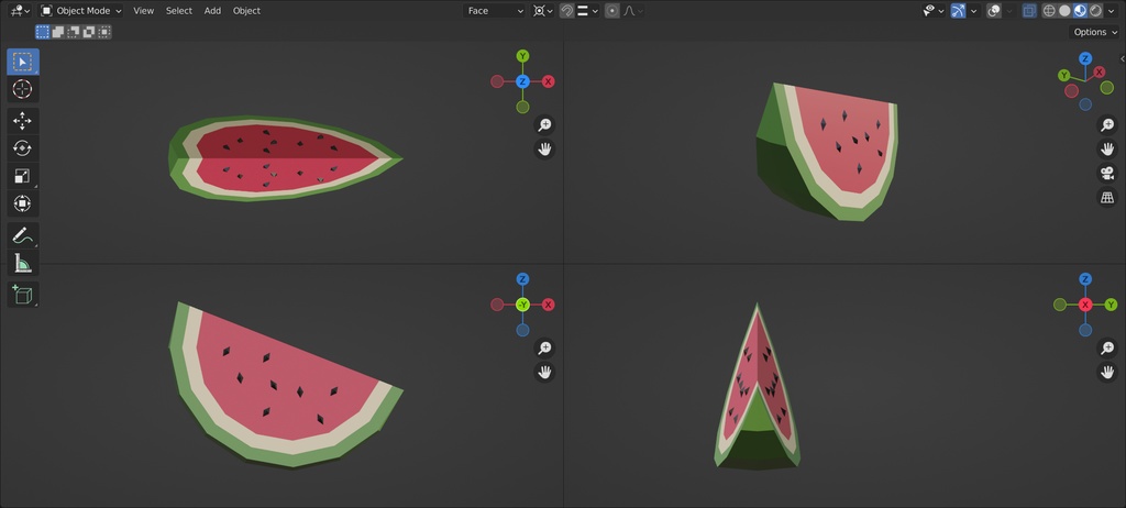 🍉/スイカ/watermelon/U+1F349