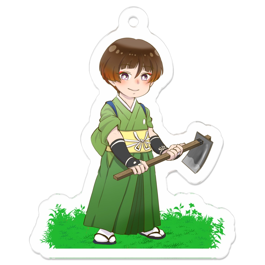 石切丸内番アクキー