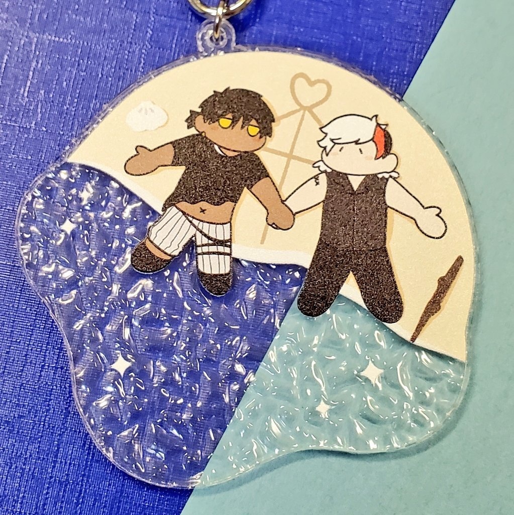 海の色をさがそうアクキー