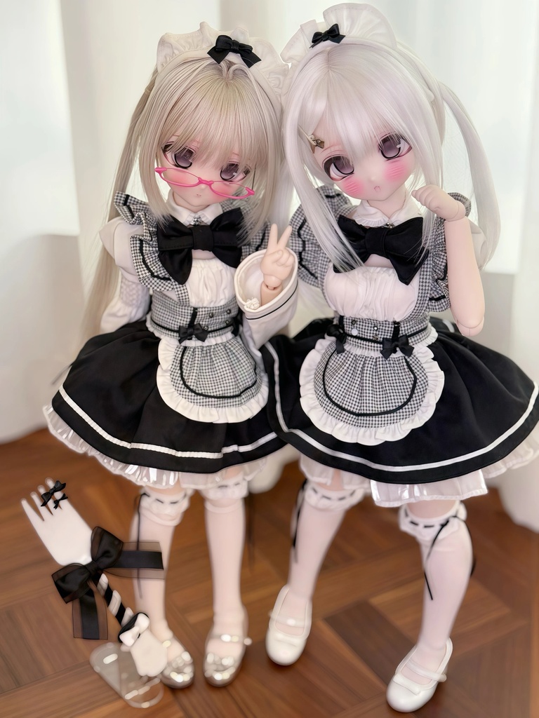「现货」千鸟妹抖 mdd/bjd娃衣套装