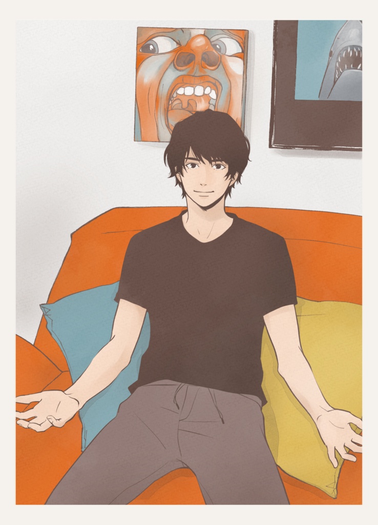 チアキくんは心配性