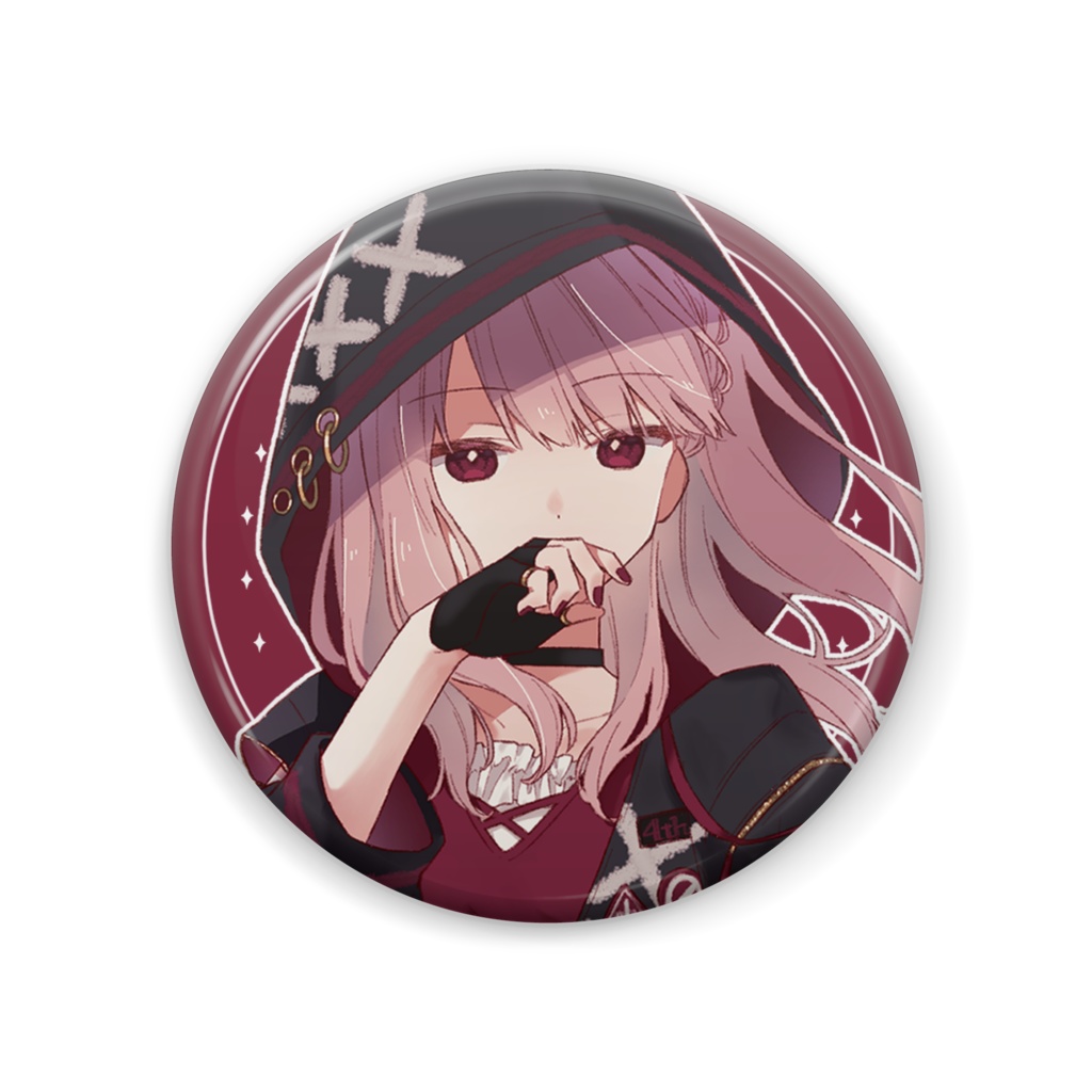 【期間限定】ちゃこ 缶バッジ57mm【4th_Anniversary】