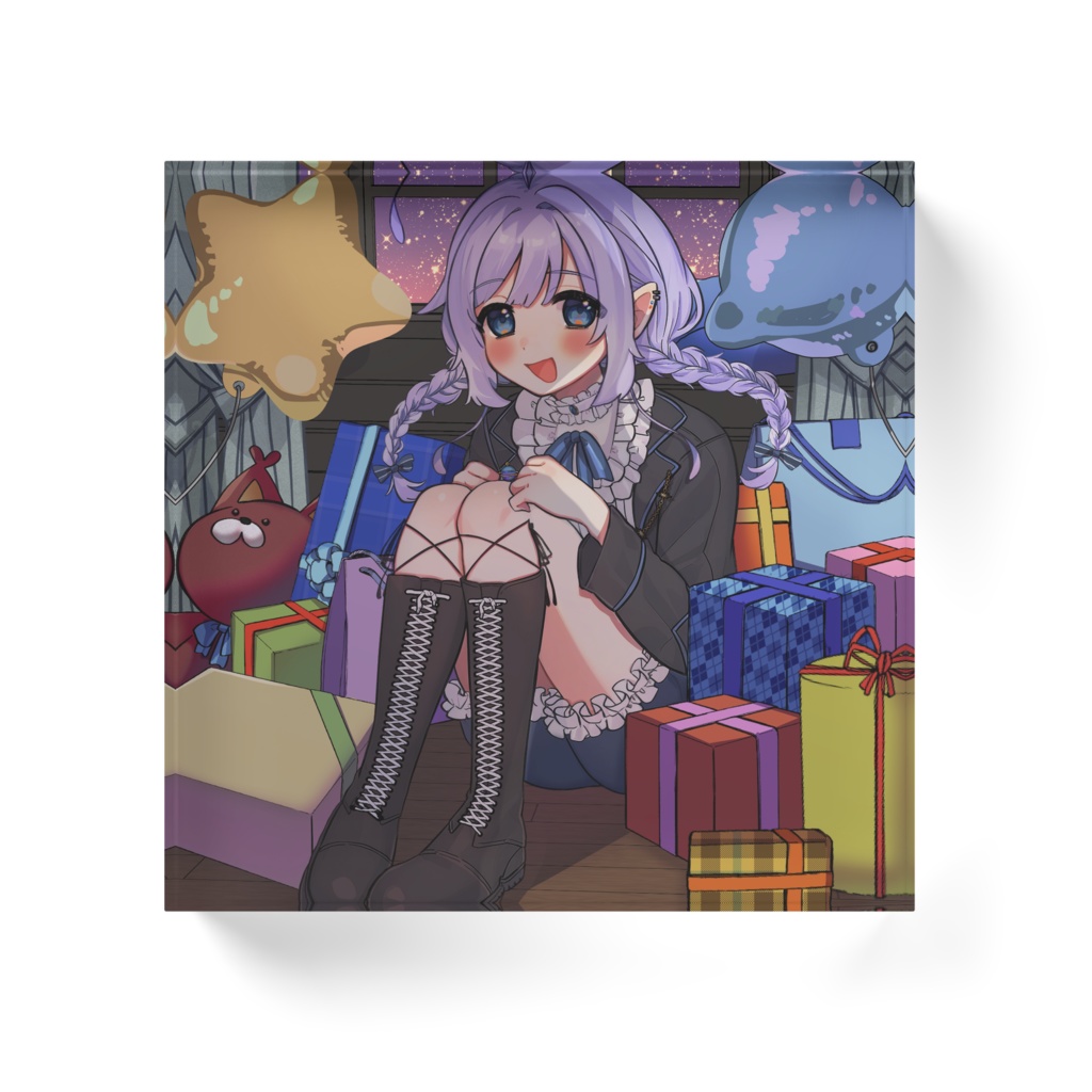 生誕アクリルブロック