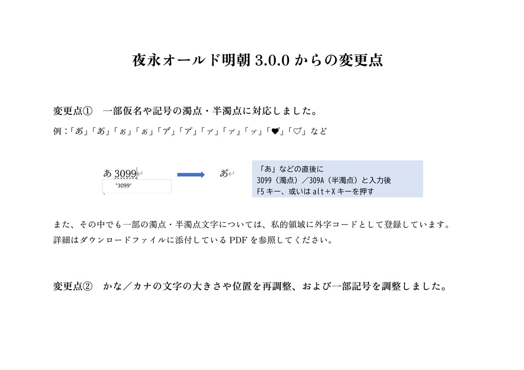 【フリーフォント】夜永オールド明朝(3.0.3アップデート)