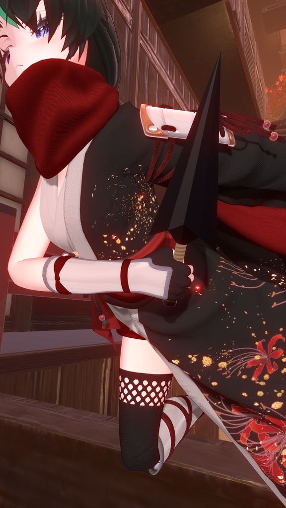 【VRChat想定】可変武器「雷野 ~Raino~」【MA対応】