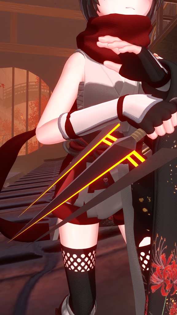 【VRChat想定】可変武器「雷野 ~Raino~」【MA対応】