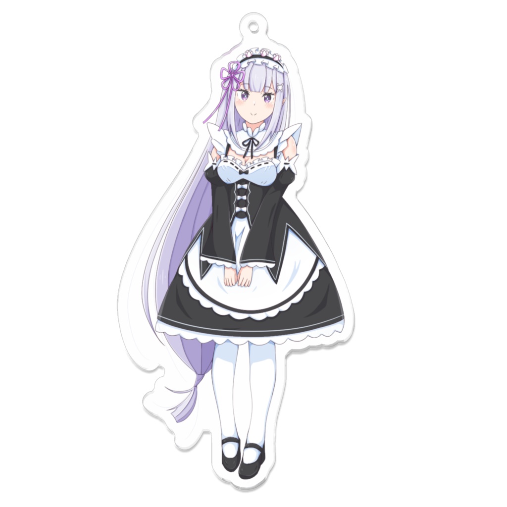 メイドエミリア アクリルキーホルダー