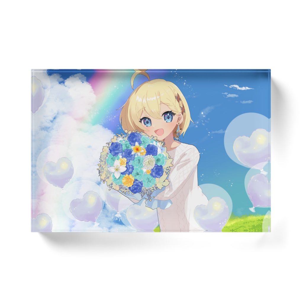 7周年記念アクリルブロック