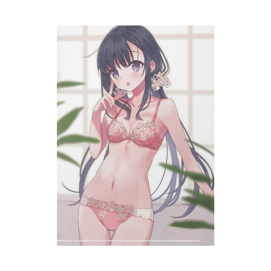 下着クリアファイルA4