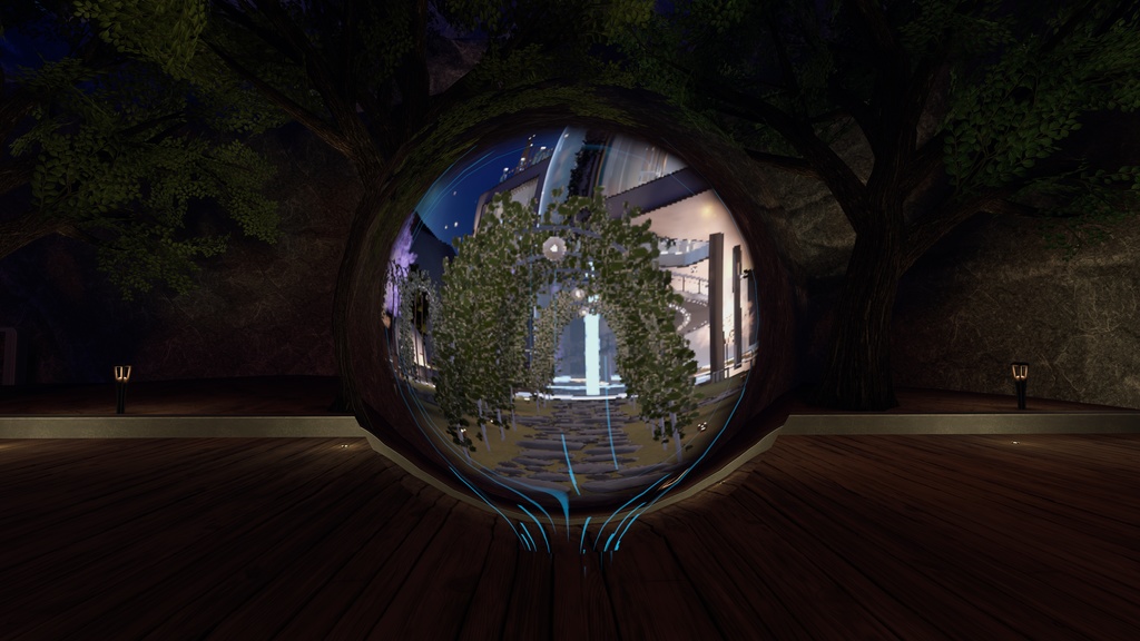 [SDK3] ワームホール・テレポート・ポータル Wormhole Teleport Portal
