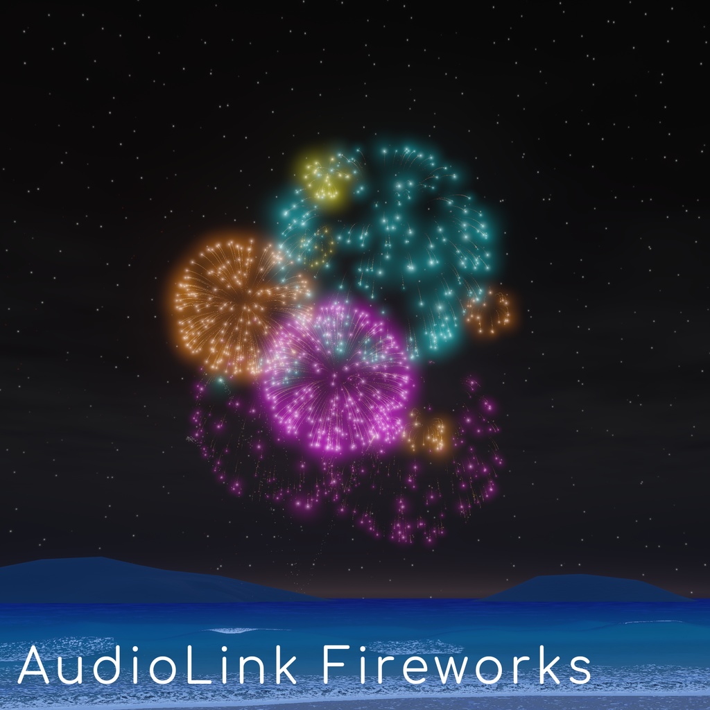 [SDK3] AudioLink Fireworks