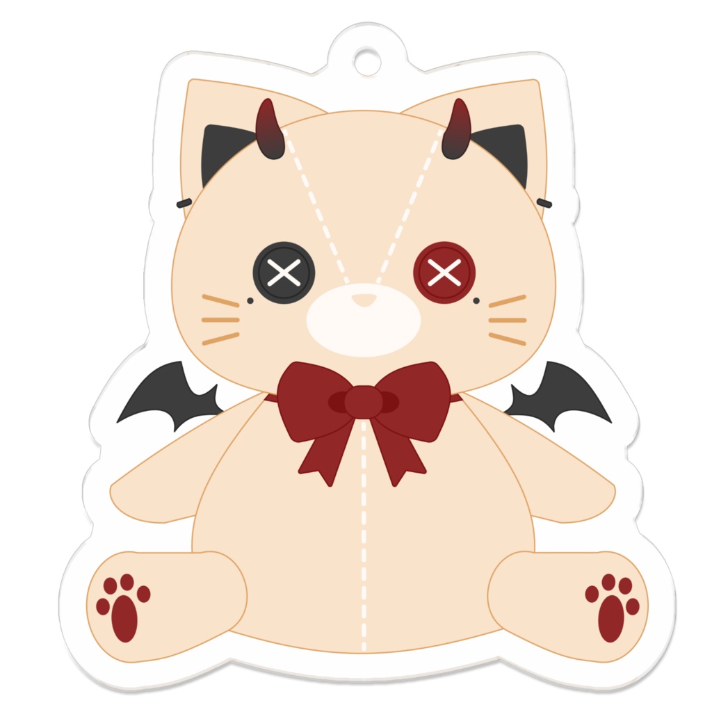 ぬいぐるみ アクリルキーホルダー