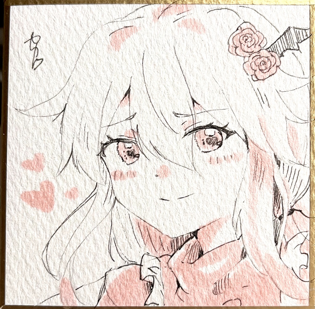 【キャラ指定可】豆色紙リクエスト【2/28以降発送】