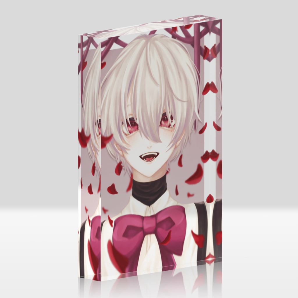 【 八雲シキ 】1周年記念グッズ-アクリルブロック