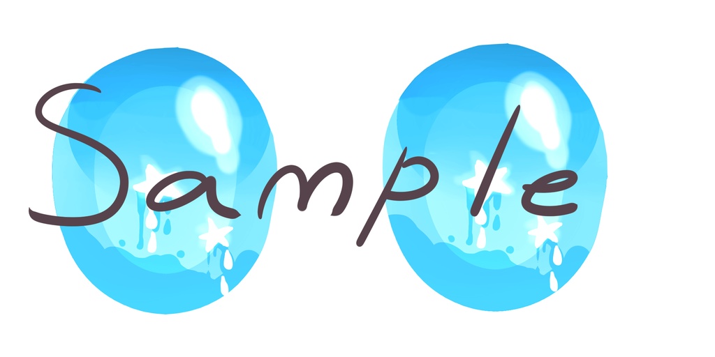 【無料】vrchat用目テクスチャ