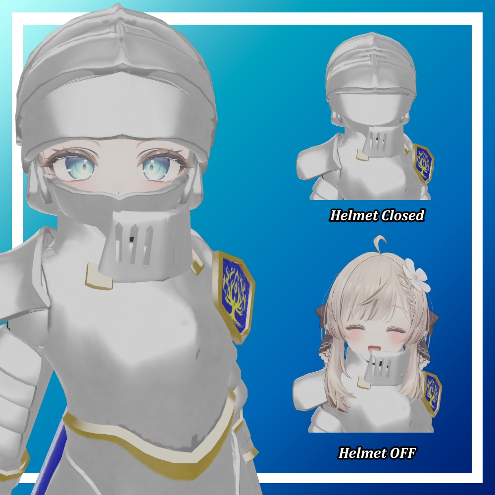 【マヌカ用】鳳樹の騎士甲冑 ~Hoju’s Knight Armor :Ladies'~