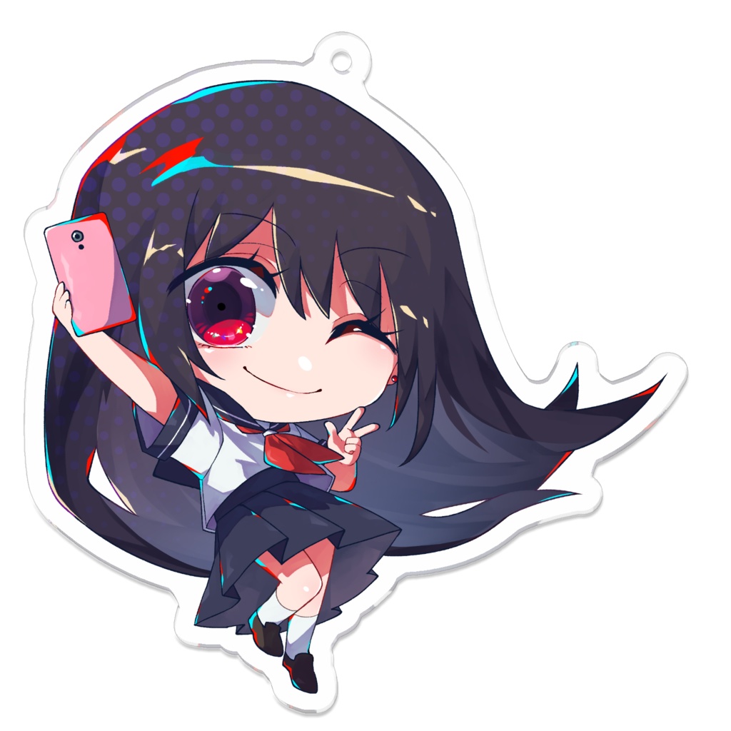 女子高生ちゃん アクリルキーホルダー