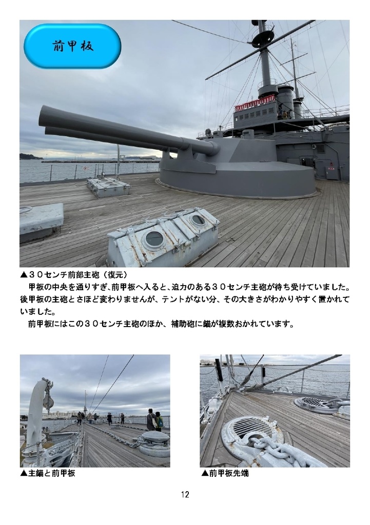 城娘巡礼帖 軍艦 三笠(記念艦「三笠」)