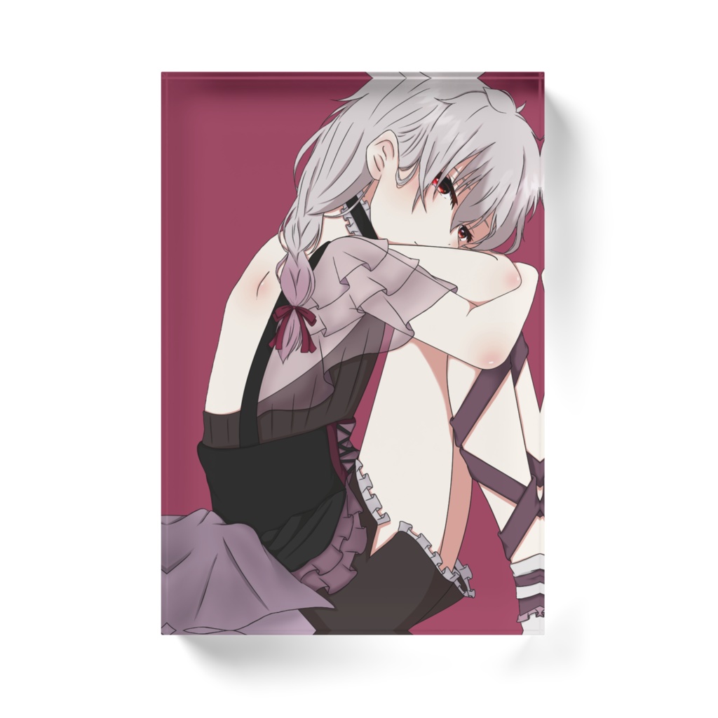 百瀬詠玻アクリルブロック