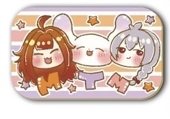むむててももコラボ缶バッジ