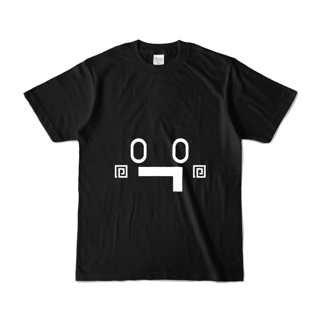 harapeko Tシャツ(黒 / 白目)